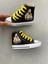 Star You Store Minions Baskılı Siyah Uzun Keten Günlük Spor Ayakkabı Sneaker 3