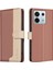 Bınfen Renk Xiaomi Poco X6 5g Kılıf Deri Standlı Telefon Kapağı-Kahverengi (Yurt Dışından) 1