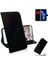IPhone 15 Için Kılıf Pro Standı Tutucu Kart Yuvası Glitter Renkli Cüzdan Pu (Yurt Dışından) 1