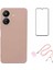 Wanlonfeng Rb1 Serisi Xiaomi Redmi 13C 4g Kılıf Tpu Telefon Kapağı Ön Ekran Filmi-Pembe (Yurt Dışından) 1