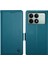 Xiaomi Redmi K70E 5g Kılıf Cüzdan Deri Telefon Kapağı-Mavi (Yurt Dışından) 1