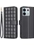 Bınfen Renk Xiaomi Poco X6 5g Deri Kılıf Cüzdan Kare Izgara-Siyah (Yurt Dışından) 1