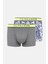 U.s. Polo Assn Erkek 2'li Boxer 80479-USP GRİ-RENKLİ BASKILI 1