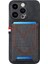IPhone 15 Için Kılıf Pro Max Kot Cep Tasarım Crad Yuvası Manyetik Araba (Yurt Dışından) 4