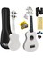 UKX-901WH Beyaz Soprano Ukulele (Askı Çanta Metod Pena) 1