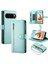 Google Piksel 9 Pro Xl Çok Fonksiyonlu Kart Yuvaları Bilek Kayışı Için Flip Case (Yurt Dışından) 4