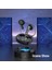 W38 Şeffaf Tws Bluetooth Kulaklık Stereo Müzik Kablosuz Kulaklık (Ce Sertifikalı) - Siyah (Yurt Dışından) 2