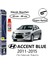 Hyundai Accent Blue Ön Silecek Takımı (2011-2015) Hediye!!! Autokit Konsantre Cam Suyu 1