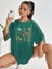 Çiçek Baskılı Unisex T-Shirt 2