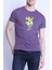 Unisex Peluş Ayı Baskılı Bisiklet Yaka T-Shirt 1