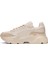 Kadın Bej Kalın Tabanlı Bağcıklı Sneaker 24WFE145018 2