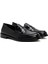 Kadın Siyah Maskülen Loafer 24WFD151522 3
