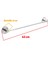 Yapışkanlı Banyo Mutfak Metal Krom Bez Havluluk Bez Havlu Standı Askısı Paslanmaz 42 cm 2