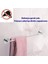 Yapışkanlı Banyo Mutfak Metal Krom Bez Havluluk Bez Havlu Standı Askısı Paslanmaz 42 cm 3