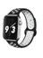 App Watch Spor Kordon 20MM Black-White 1