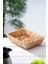 Wicker Hasır Ekmek Sepeti - 29 cm 1