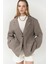 Brenna Füme Keten Blazer 1