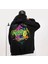 Büyük Beden Özel Tasarım Kapüşonlu Graffiti Urban Karma Sırt Baskılı Oversize Battal Erkek Sweatshırt 1