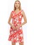 Shıft Dress-Önü Düğmeli Patlı Kolları Fırfır Örme Elbise 4