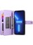 IPhone 13 Için Flip Case Pro Max Kickstand Çok Fonksiyonlu Kart Yuvaları Bilek (Yurt Dışından) 4