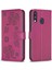 Samsung Galaxy A40 Çok Renkli Pu Deri Cüzdan Yonca Kartı Için Flip Case (Yurt Dışından) 5