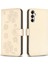 Samsung Galaxy S23 Fe 5g Yonca Çiçek Çok Renkli Pu Cüzdan Için Flip Case (Yurt Dışından) 5