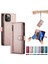IPhone 13 Için Flip Case Pro Max Kickstand Çok Fonksiyonlu Kart Yuvaları Bilek (Yurt Dışından) 1