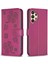 Samsung Galaxy A73 5g Için Flip Case Kart Yuvaları Tutucu Kickstand Yonca Pu (Yurt Dışından) 5