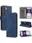 Oppo Oppo 12 5g Pu Deri Kart Yuvaları Için Kılıf Kapak Manyetik Kapatma Rfıd (Yurt Dışından) 4