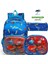 1661 Anatomik Sırtlı Yapılı Kız Çocuk Ilkokul Çantası - NKT01661-SAKS Mavi-Tek Ebat 2