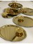 2 Model Gold Oval Tepsi 25 cm ve Gold Makaronluk 6 Lı Takım 2
