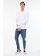 MB SN338 15BTS101 4pr Beyaz Erkek Uzun Kol T-Shirt 3