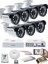 7'lı Güvenlik Kamerası Seti - 5mp Sony Seculensli 1080P Ahd, 8 Warm Led, Colorvu Gece Renkli Görüş, 1 Tb Disk, V1 1