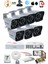 7'lı Güvenlik Kamerası Seti - 5mp Sony Seculensli 1080P Full Hd Ahd, 8 Ultra Warm Led, Gece Renkli , V1 2