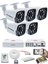 5 Kameralı Set - 5mp Sony Seculensli 1080P Full Hd Ahd, 8 Ultra Warm Led, Gece Renkli, Colorvu Teknolojisi, Metal V1 1