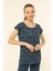 Dalgalı Desenli T-Shirt 1