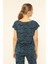 Dalgalı Desenli T-Shirt 4