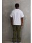 Baskılı Oversize T-Shirt - Beyaz 2