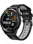 BBS Teknoloji Grup Galaxy Watch 46MM Krd-55 Uyumlu Kordon Zore - Siyah-Gri 1