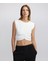 Kumaş mix crop tişört IW6240070069018 1