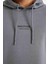 %100 Pamuk Relax Fit Kapüşonlu Baskılı Sweatshirt Y9652AZ24AU 5