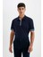 New Regular Fit Polo Yaka Kısa Kollu Tişört D6000AX24SM 3