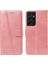 Kredi Kartı Yuvası Cüzdan Telefon ile Samsung Galaxy S21 Ultra Için Filp Durumda (Yurt Dışından) 5