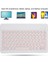 Casper Via S40-A 10.36" Uyumlu Kablosuz Bluetooth Şarj Edilebilir Yuvarlak Tuşlu Klavye - Pembe 2