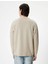 5WAM70095MK Koton Erkek Sweat Bej 4
