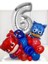 6 Yaş Gümüş Rakam Balonlu Pijamaskeliler Balon Karşılama Seti Pjmasks Kedi Çocuk Baykuş Kız 1