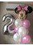 Gümüş Rakam Balonlu Mini Fare Balon Set Minnie Mouse Balon Set 1