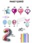 Deniz Kızı Balon Seti The Little Mermaid Temalı Rakam Balonlu Set 1-9 Yaş Balon 2