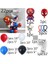 Örümcek Adam Spiderman Gümüş Gri Rakam Balon Karşılama Seti 2