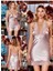 Jeremı Lingerie Saten Brodeli 6lı Set S295 Pudra (M) 2